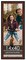 Panoramic Decor Brown Picture Frame - UV Acrylic, Foam Board Backing, Hanging Hardware